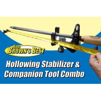 Hollowing Stabilizer & Companion Tool Combo