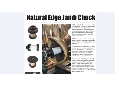 Natural Edge Jamb Chuck Brochure