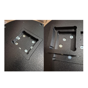 4to3 inch Non-Slip Ring Chuck Reducer Insert 2-pack