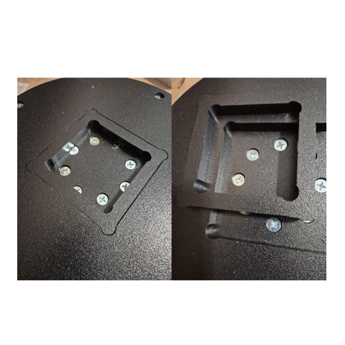 4to3 inch Non-Slip Ring Chuck Reducer Insert 2-pack