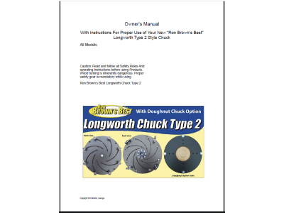 Longworth Chuck Type 2 LARGE PRINTowners manual only Version 2021